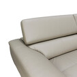 Half Leather L-Shaped Sofa 2100